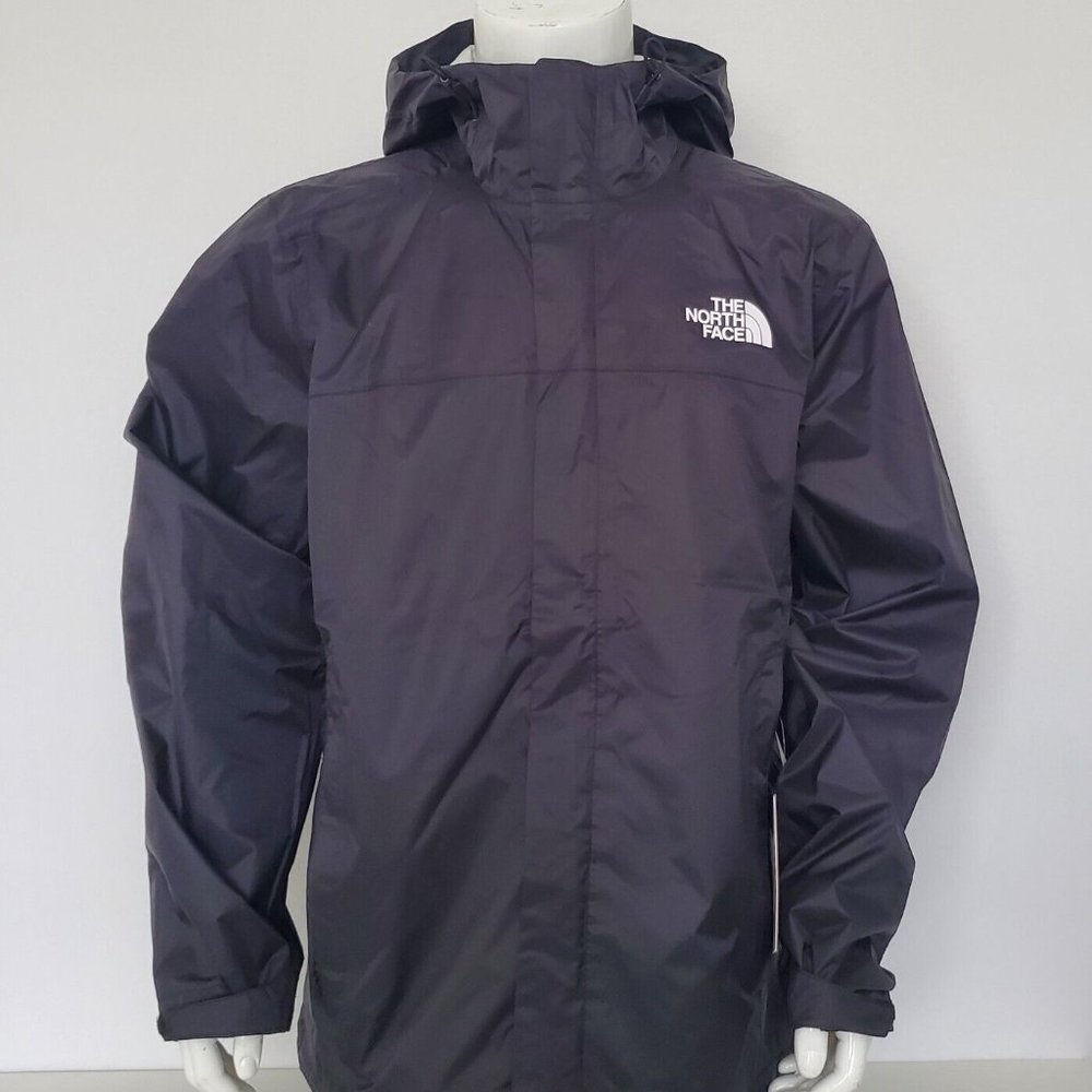 THE NORTH FACE MEN VENTURE 2 DRYVENT SHELL RAIN JACKET TNF BLACK sz S M L XL XXL